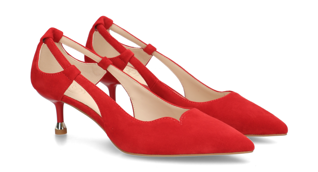 Zwei rote Pumps