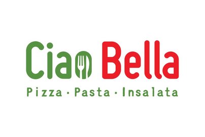 Ciao Bella Logo in rot und grün