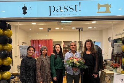 Eröffnung passt Änderungsschneiderei