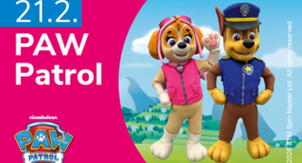 Paw Patrol am 21.2. im CCA