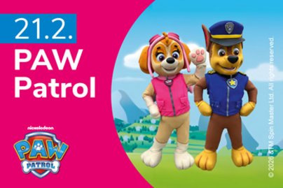 Paw Patrol am 21.2. im CCA