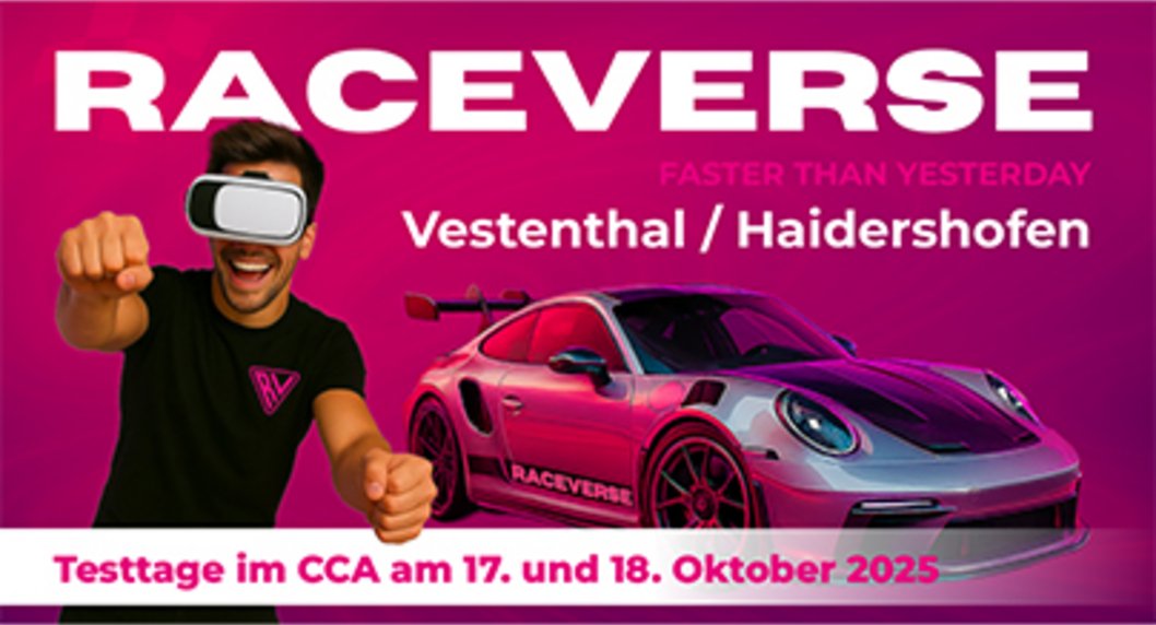 Raceverse-Testtage im CCA