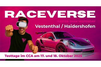 Raceverse-Testtage im CCA