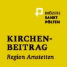 Logo Kirchenbeitrag der Region Amstetten - gelb
